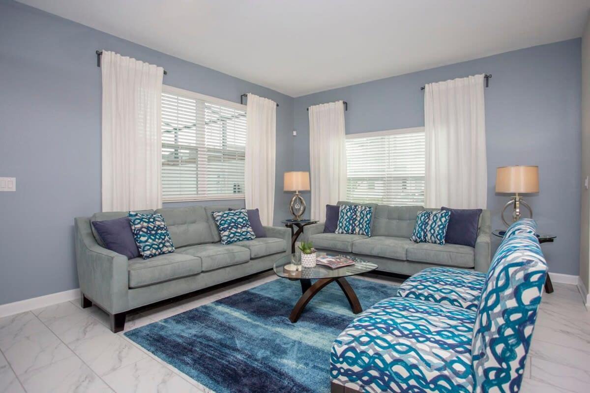 Wonderful 5 Bedroom W/ Pool Close To Disney 4801 Kissimmee Extérieur photo